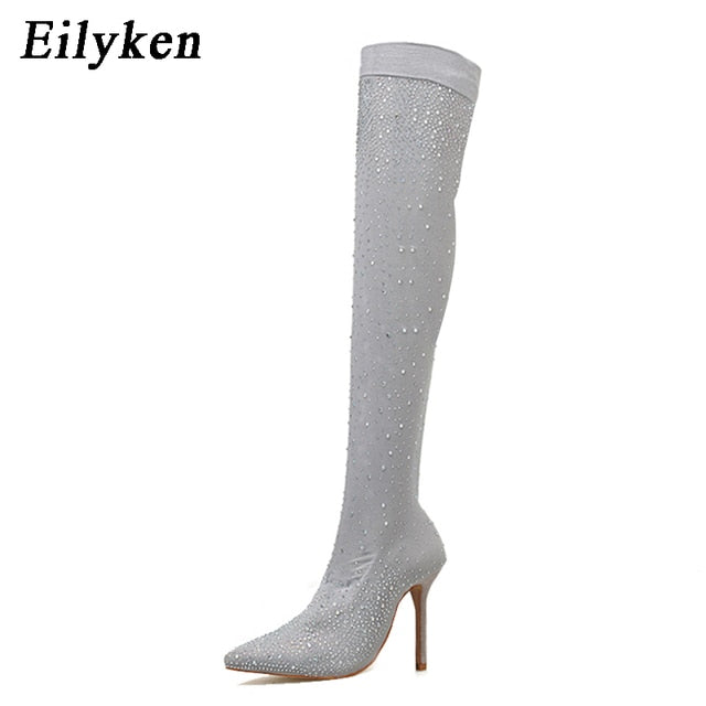 Over-the-Knee Heel Woman Boot