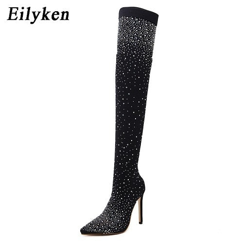 Over-the-Knee Heel Woman Boot