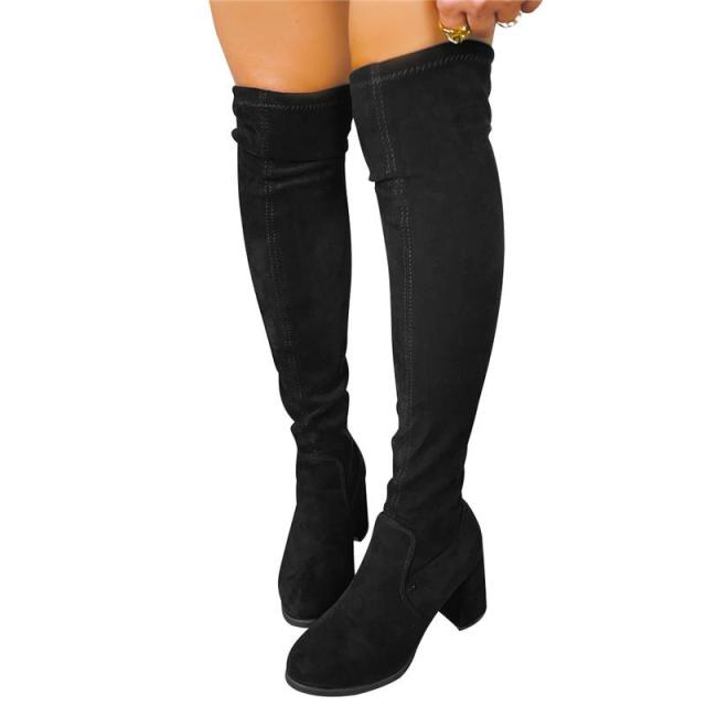 Women Over The Knee High Boots Winter Shoes