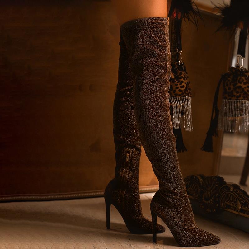 Women Over The Knee High Boots Winter Shoes