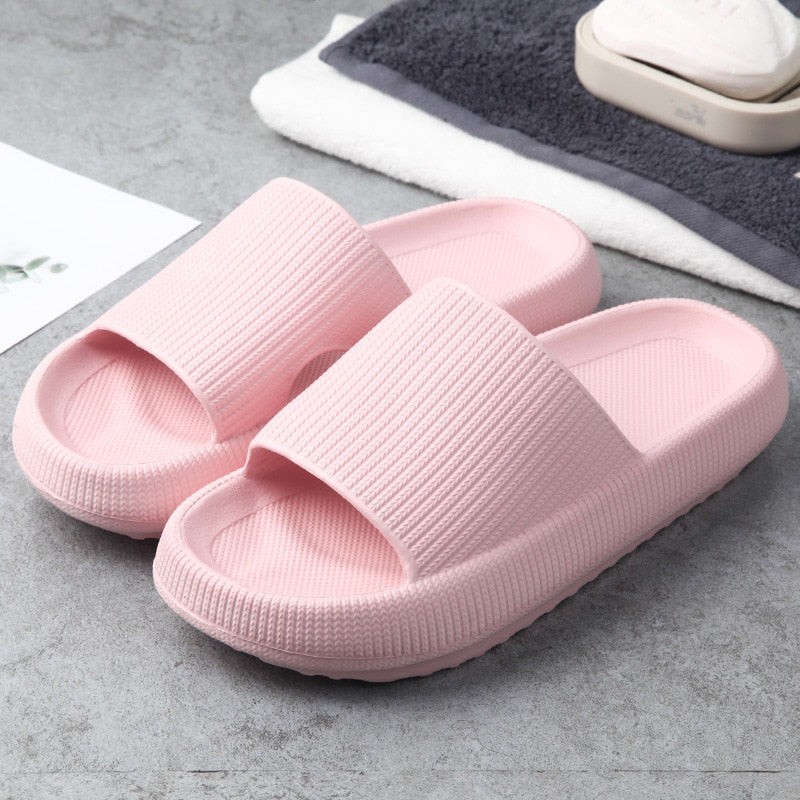 Women Thick Platform Slippers Summer Beach Anti-slip Shoes