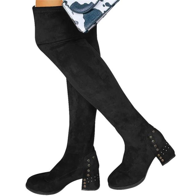 Women Over The Knee High Boots Winter Shoes